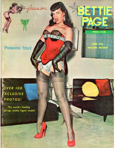 Focus on Betty Page Premiere Issue