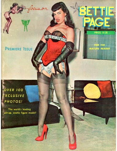 Focus on Betty Page Premiere Issue