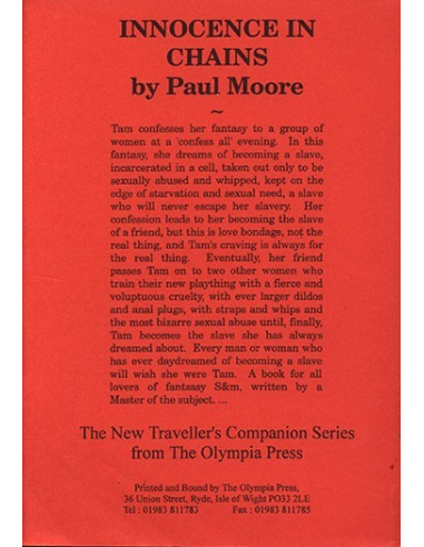 Innocence in Chains By Paul Moore