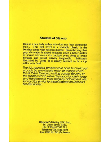 Student of Slavery By Amber Jameson