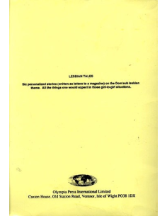 Lesbian Tales By Anon 2