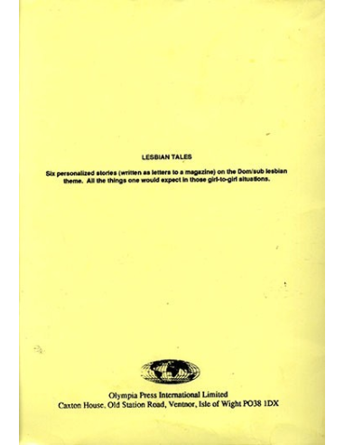 Lesbian Tales By Anon