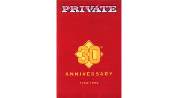 Private 30th Anniversary Edition © RamBooks