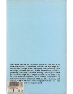 Sir! More Sir! The Joy of S&M By Master Jackson 2