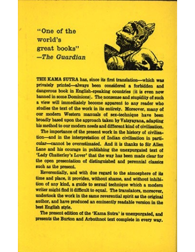 The Kama Sutra of Vatsyayana's