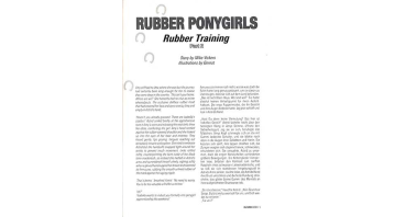 Rubber Ponygirls Rubber Training Part 02