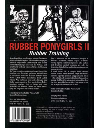Rubber Ponygirls Rubber Training Part 02