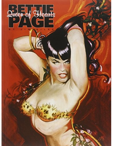 Bettie Page, Queen of Hearts By Jim...