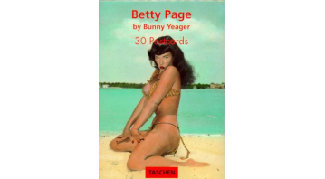 Betty Page By Bunny Yeager 30 Postcards Betty Page By Bunny Yeager 30 Postcards