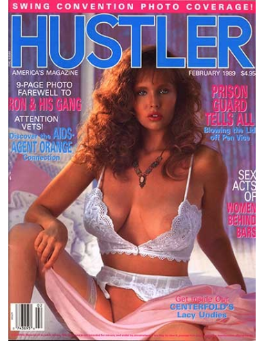 Hustler February 1989 © RamBooks