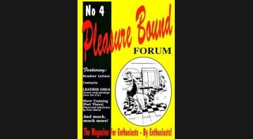 Pleasure Bound Forum Vol 1 No.4 @ Rambooks
