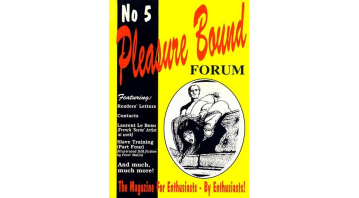 Pleasure Bound Forum Vol 1 No.5 @ Rambooks
