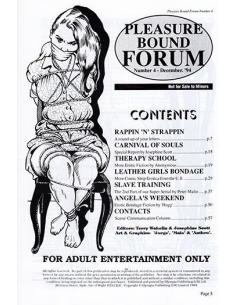 Pleasure Bound Forum Vol 1 No.4 @ Rambooks 2