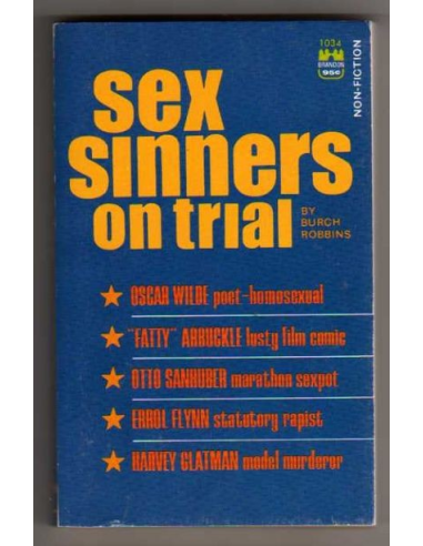 Sex Sinners on Trial by Burch Robbins