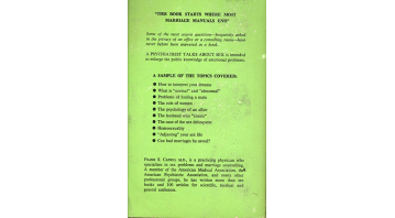 A Psychiatrist Talks About Sex