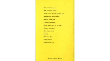 Sadistic Cults & Abnormalities by Louis Ebing