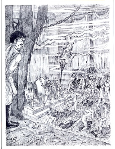 Three Bulls in Debauchery © RamBooks