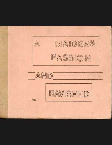A Maiden's Passion And Ravished - Original Soho Typescript