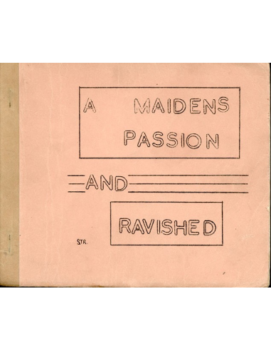 A Maiden's Passion And Ravished - Original Soho Typescript