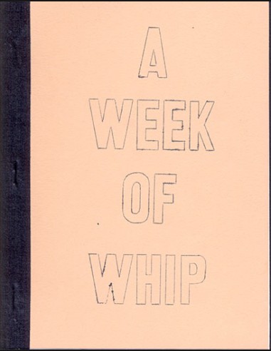 A Week Of Whip -Original Soho Typescript