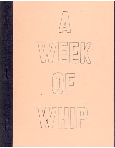 A Week Of Whip -Original Soho Typescript