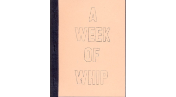 A Week Of Whip -Original Soho Typescript