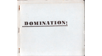 Domination! - Original Soho Typescript