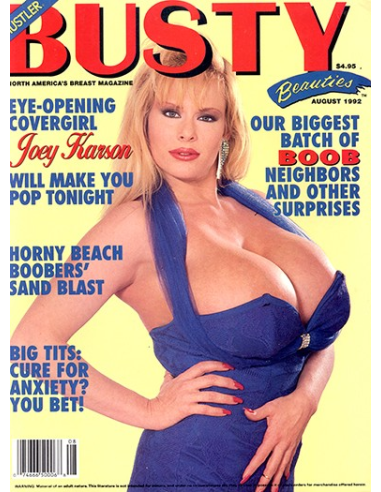 Busty Beauties Aug 1992