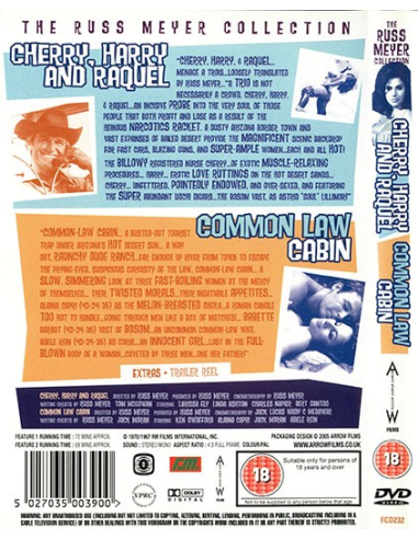 Russ Meyer's Cherry, Harry and Raquel and Common Law Cabin © RamBooks