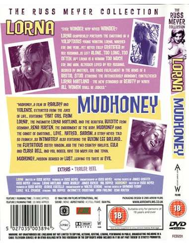 Russ Meyer's Lorna and Mudhoney © RamBooks
