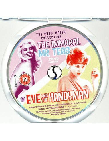 Russ Meyer's The Immoral Mr. Teas and Eve and The Handyman © RamBooks