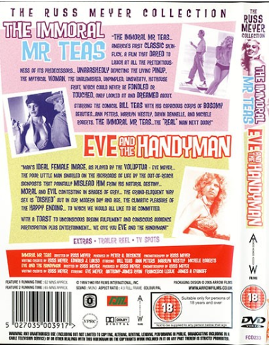 Russ Meyer's The Immoral Mr. Teas and Eve and The Handyman © RamBooks