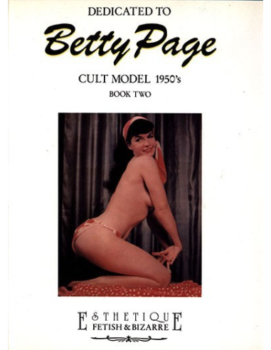 Dedicated to Betty Page Cult Model 1950's Book Two