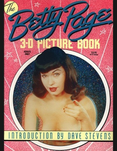 Betty Page 3D Picture Book