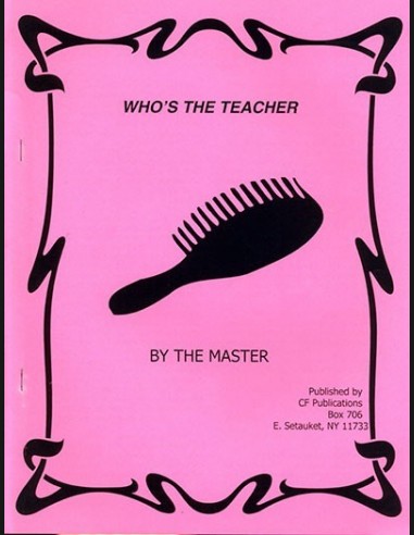 Who's The Teacher By The Master