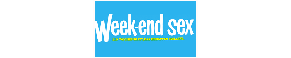 week end sex, Classics German Porno Magazine