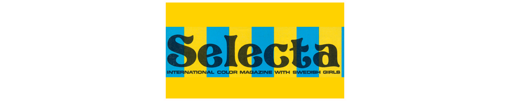 Selecta International color magazine with Swedish Girls